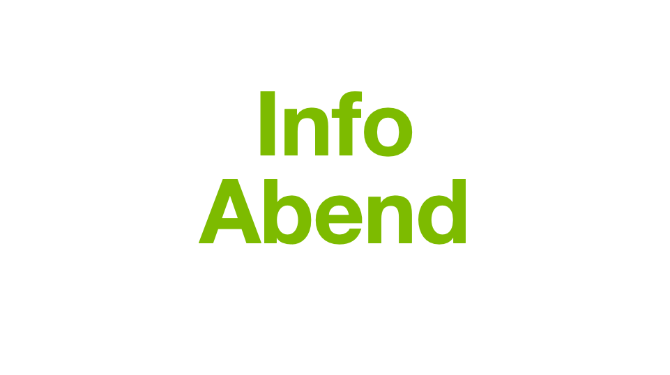 Infoveranstaltung