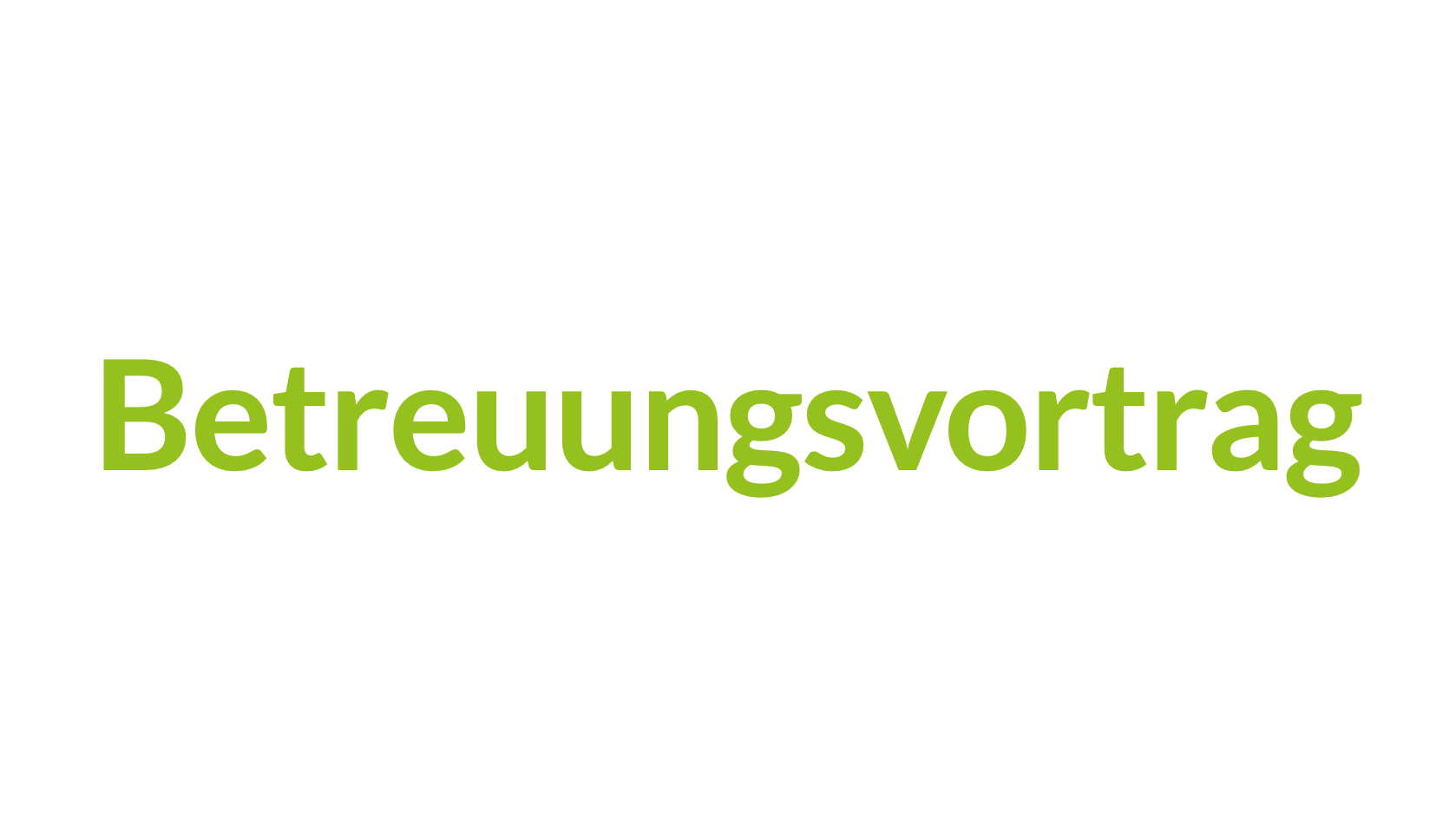 Betreuungsvortrag – 05.05.2026
